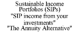 SUSTAINABLE INCOME PORTFOLIOS (SIPS) 