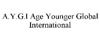 A.Y.G.I AGE YOUNGER GLOBAL INTERNATIONAL