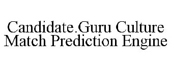 CANDIDATE.GURU CULTURE MATCH PREDICTION ENGINE