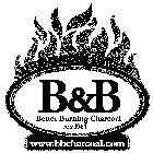 BETTER CHARCOAL. BETTER BBQ B&B BETTER BURNING CHARCOAL SINCE 1961 WWW.BBCHARCOAL.COM