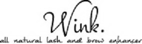 WINK. ALL NATURAL LASH AND BROW ENHANCER