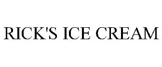RICK'S ICE CREAM