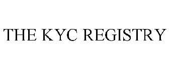 THE KYC REGISTRY