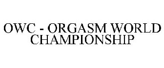 OWC ORGASM WORLD CHAMPIONSHIP