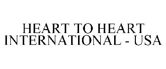 HEART TO HEART INTERNATIONAL USA