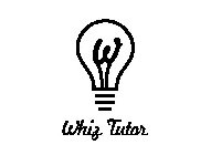 W WHIZ TUTOR