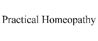 PRACTICAL HOMEOPATHY
