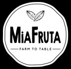 MIAFRUTA FARM TO TABLE