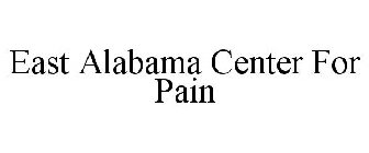 EAST ALABAMA CENTER FOR PAIN