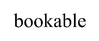 BOOKABLE