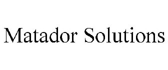 MATADOR SOLUTIONS