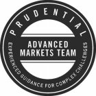 PRUDENTIAL ADVANCED MARKETS TEAM EXPERIENCED GUIDANCE FOR COMPLEX CHALLENGES