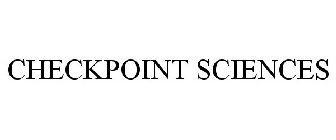 CHECKPOINT SCIENCES