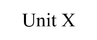 UNIT X