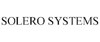 SOLERO SYSTEMS
