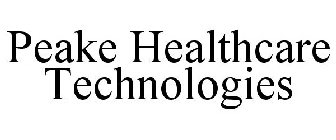 PEAKE HEALTHCARE TECHNOLOGIES