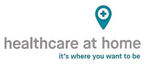 HEALTHCARE AT HOME IT'S WHERE YOU WANT TO BE