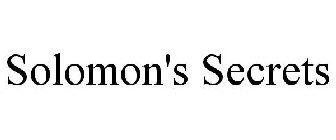 SOLOMON'S SECRETS