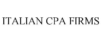 ITALIAN CPA FIRMS