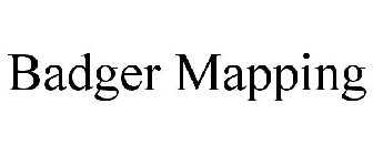 BADGER MAPPING