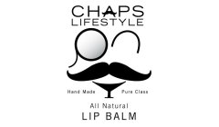 CHAPS LIFESTYLE HAND MADE PURE CLASS ALL NATURAL LIP BALM