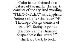 COLOR IS NOT CLAIMED AS A FEATURE OF THE MARK. THE MARK CONSISTS OF THE STYLIZED WORDING 