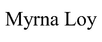 MYRNA LOY