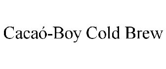 CACAÓ-BOY COLD BREW