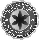 HEMP INC. JOIN THE HEMP REVOLUTION