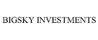 BIGSKY INVESTMENTS