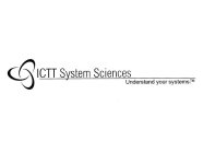 ICTT SYSTEM SCIENCES UNDERSTAND YOUR SYSTEMS.