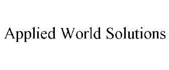 APPLIED WORLD SOLUTIONS