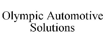 OLYMPIC AUTOMOTIVE SOLUTIONS