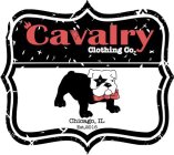 CAVALRY CLOTHING CO. CHICAGO, IL EST, 2015