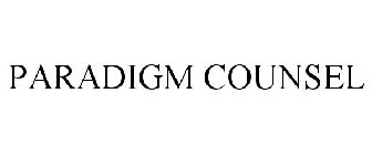 PARADIGM COUNSEL