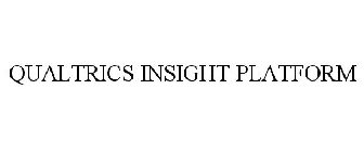 QUALTRICS INSIGHT PLATFORM