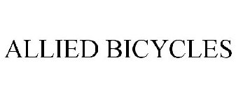 ALLIED BICYCLES