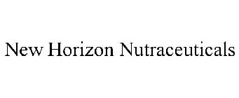 NEW HORIZON NUTRACEUTICALS