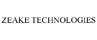 ZEAKE TECHNOLOGIES