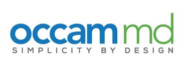 OCCAM MD SIMPLICITY BY DESIGN