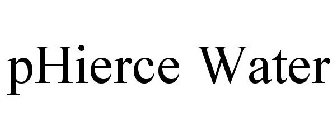 PHIERCE WATER