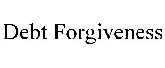 DEBT FORGIVENESS