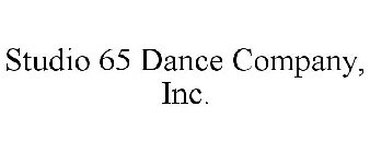 STUDIO 65 DANCE COMPANY, INC.