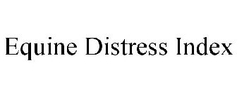 EQUINE DISTRESS INDEX