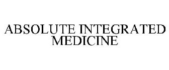 ABSOLUTE INTEGRATED MEDICINE