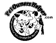 PETOWNERSHELPER .COM CONVENIENCE FOR YOU...COMFORT FOR YOUR PET