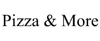 PIZZA & MORE