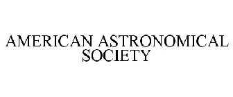 AMERICAN ASTRONOMICAL SOCIETY