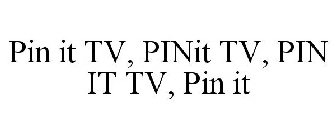 PIN IT TV, PINIT TV, PIN IT TV, PIN IT