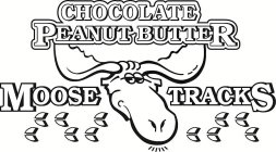 CHOCOLATE PEANUT BUTTER MOOSE TRACKS